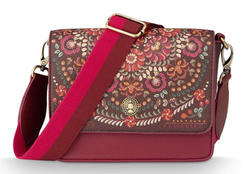 Pip Studio Fenna Cross Body Bag Il Ricamo S Dark Red