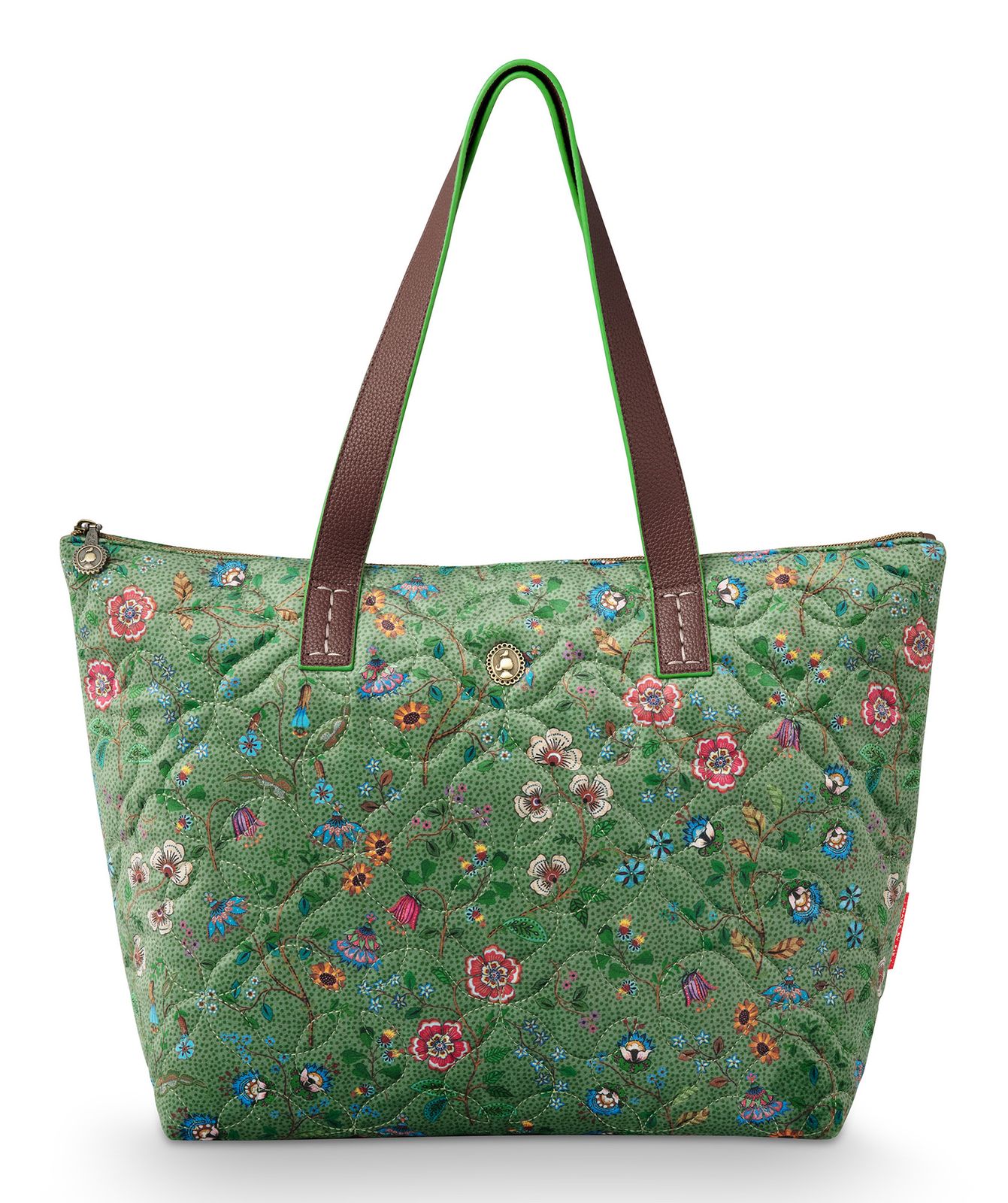 Pip Studio Tilda Tote Bag Flora Bangelore M Green