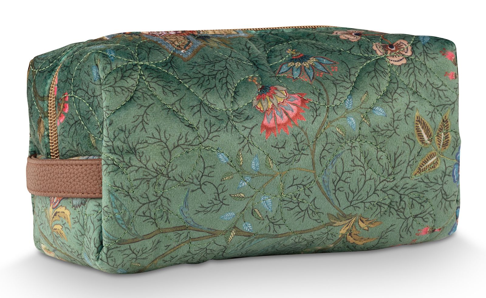 Pip Studio Coco Cosmetic Bag Mumbai Morning M Green Pip Studio Coco Cosmetic Bag Mumbai Morning M Green