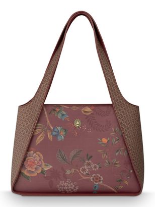 Pip Studio Filou Shoulderbag Bodhi Flower M Red