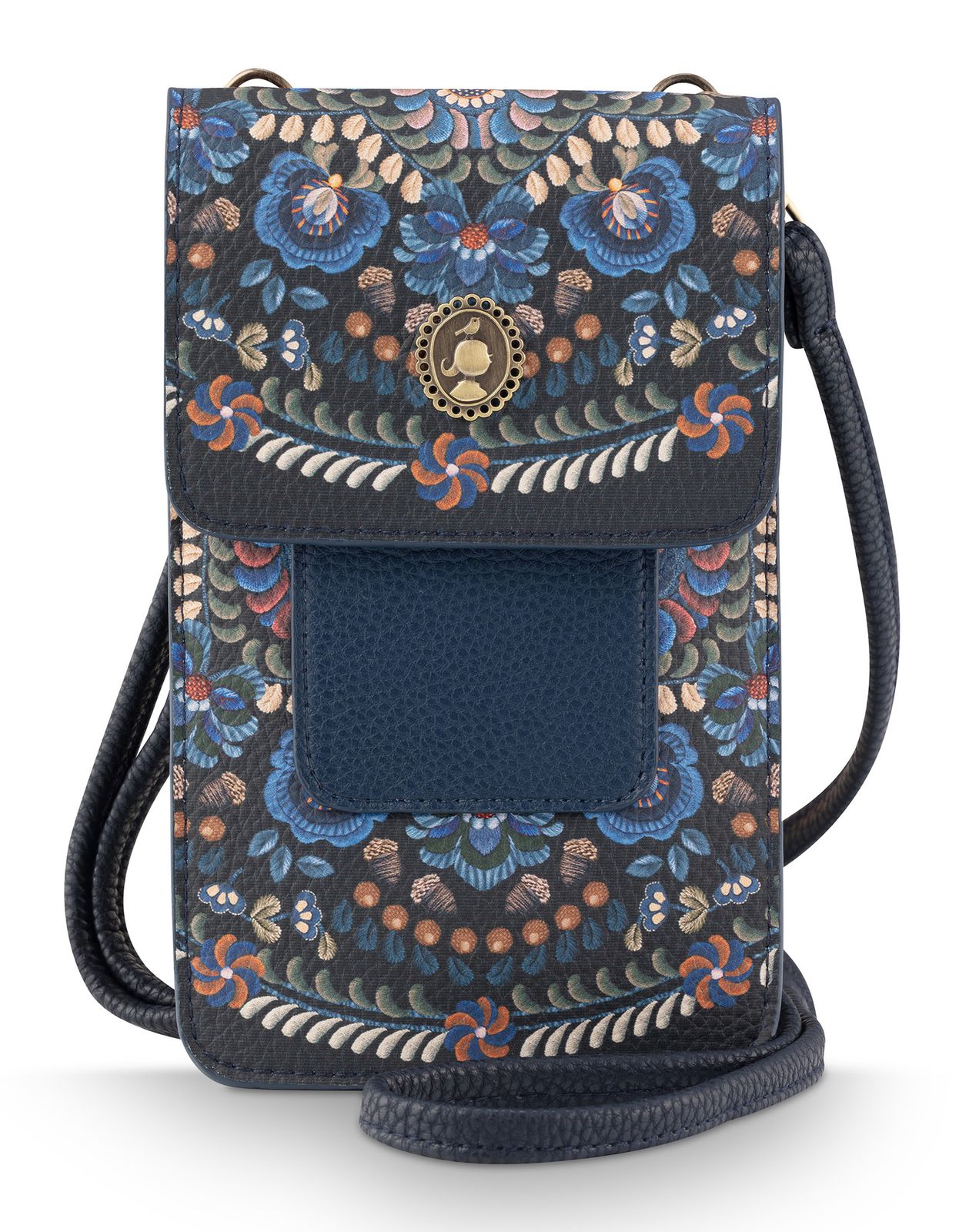 Pip Studio Peggy Phone Bag Il Ricamo Dark Blue
