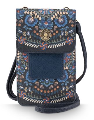 Pip Studio Peggy Phone Bag Il Ricamo Dark Blue Pip Studio Peggy Phone Bag Il Ricamo Dark Blue
