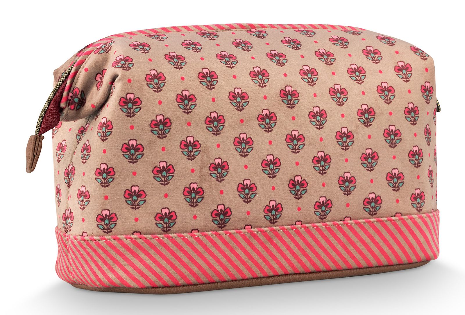 Pip Studio Cooper Cosmetic Purse Jaipur Flower L Light Pink Pip Studio Cooper Cosmetic Purse Jaipur Flower L Light Pink