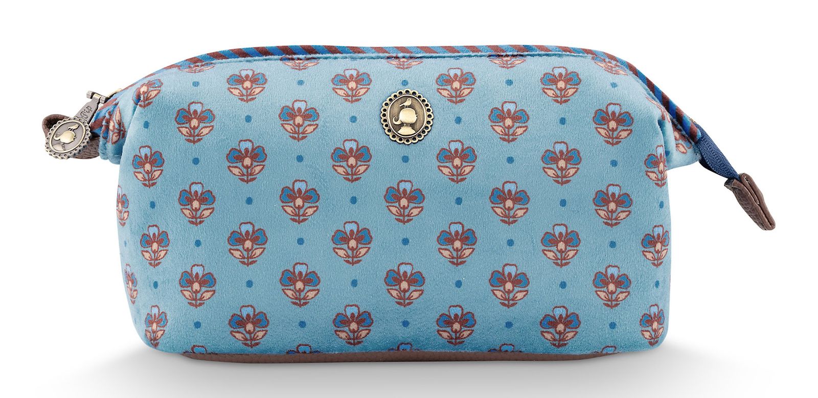 Pip Studio Cooper Cosmetic Purse Jaipur Flower S Blue
