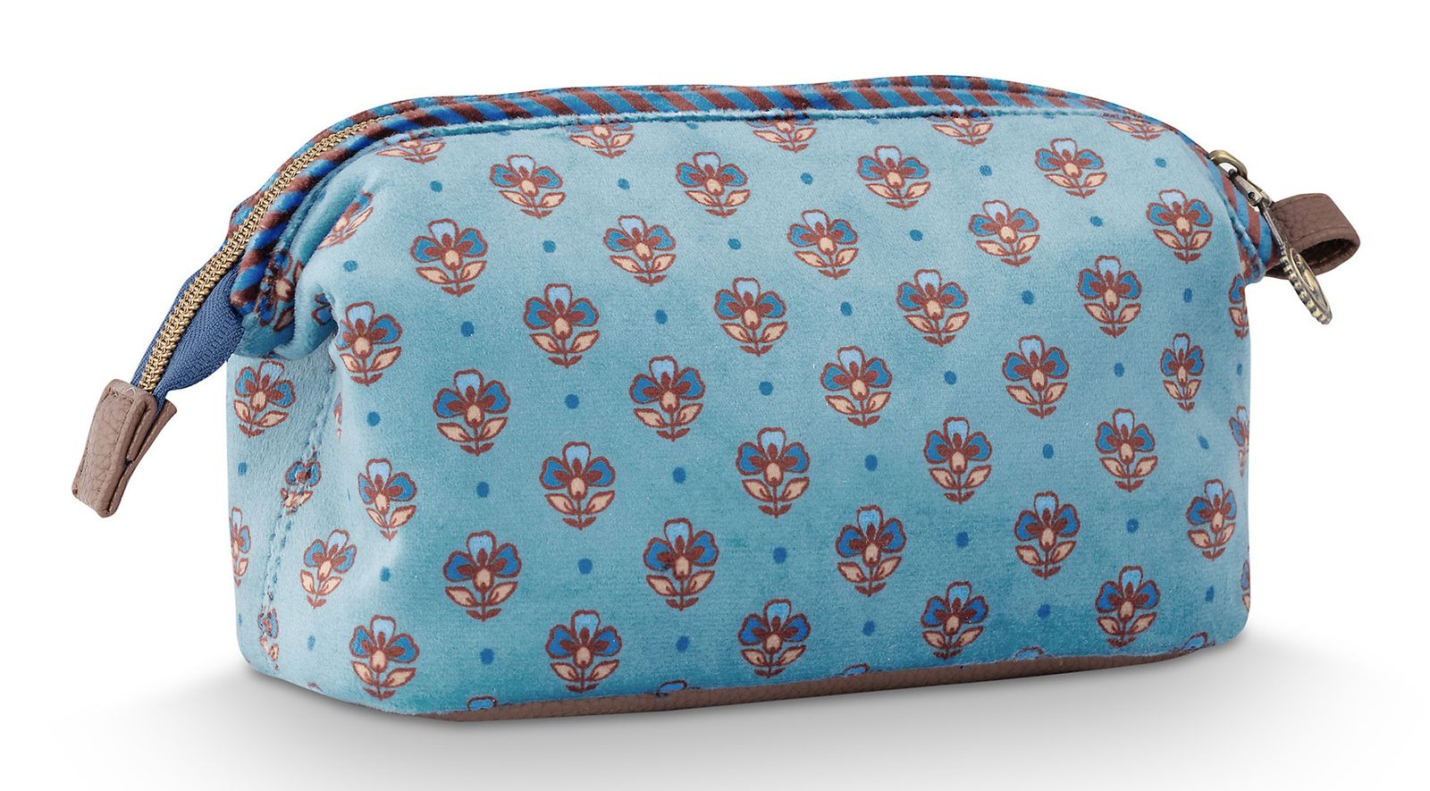 Pip Studio Cooper Cosmetic Purse Jaipur Flower S Blue Pip Studio Cooper Cosmetic Purse Jaipur Flower S Blue