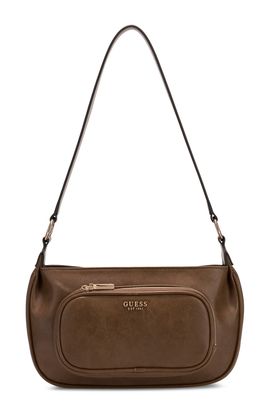 GUESS Bronna Shoulder Satchel Bag Brown GUESS Bronna Shoulder Satchel Bag Brown