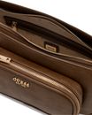GUESS Bronna Shoulder Satchel Bag Brown GUESS Bronna Shoulder Satchel Bag Brown