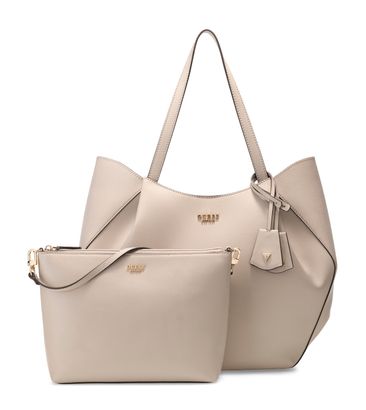 GUESS Amorette 2 in 1 Tote Bag Taupe GUESS Amorette 2 in 1 Tote Bag Taupe