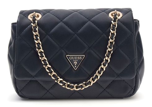 GUESS Juliet Mini Flap Bag Midnight