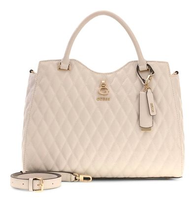 GUESS Tamara Satchel Bone