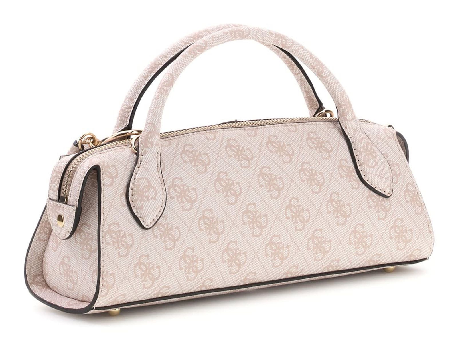 GUESS Yvonne Logo Mini Satchel Stone Logo GUESS Yvonne Logo Mini Satchel Stone Logo