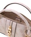 GUESS Yvonne Logo Mini Satchel Stone Logo GUESS Yvonne Logo Mini Satchel Stone Logo