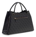GUESS Yvonne Girlfriend Carryall Coal Logo