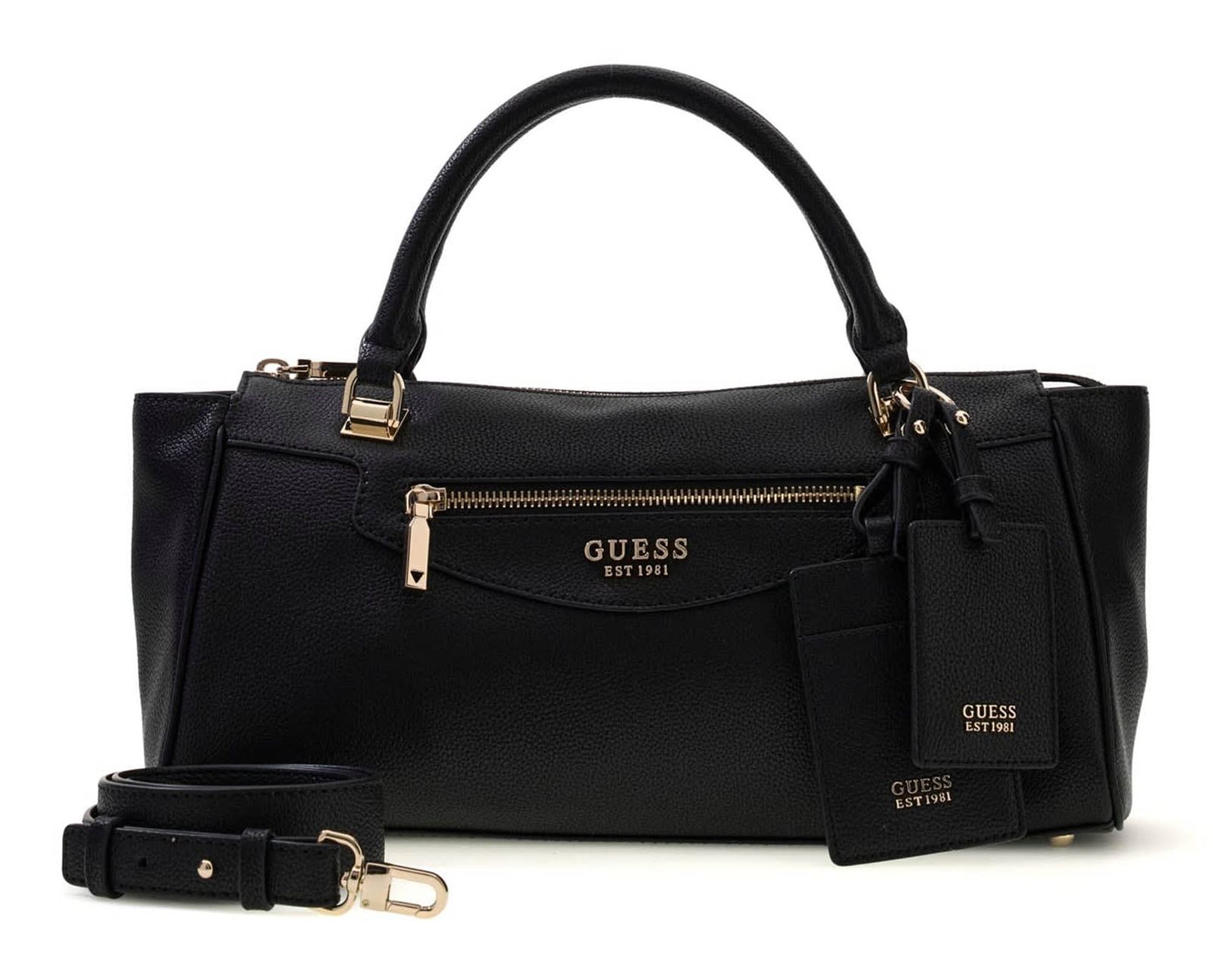 GUESS Antonia Girlfriend Satchel S Black