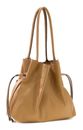GUESS Karima Drawstring Tote Tan