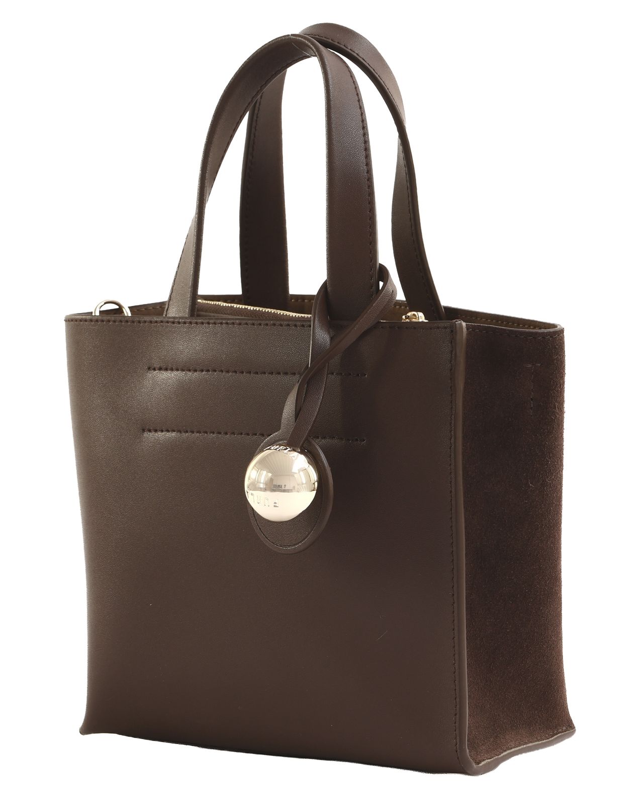 FURLA Divide It Mini Tote Bag Toni Espresso FURLA Divide It Mini Tote Bag Toni Espresso
