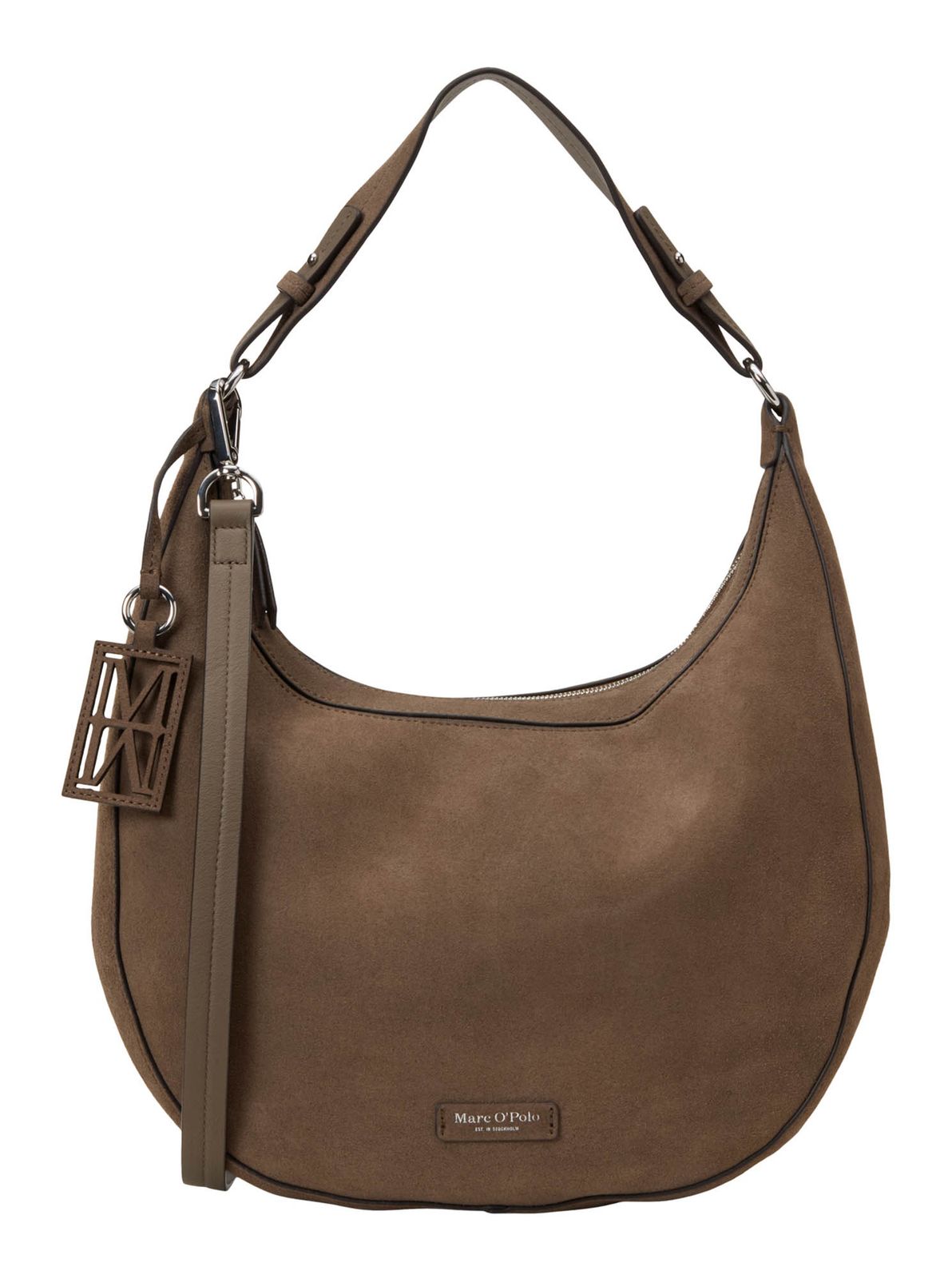 Marc O'Polo Bellilo Hobo Bag Faded Brown