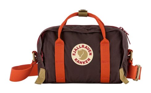 Fjällräven Kånken Koncept Crossbody Black Oak - Rowan Red Fjällräven Kånken Koncept Crossbody Black Oak - Rowan Red