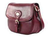 THE BRIDGE Isadora Crossbody Bag Wine Red / Oro