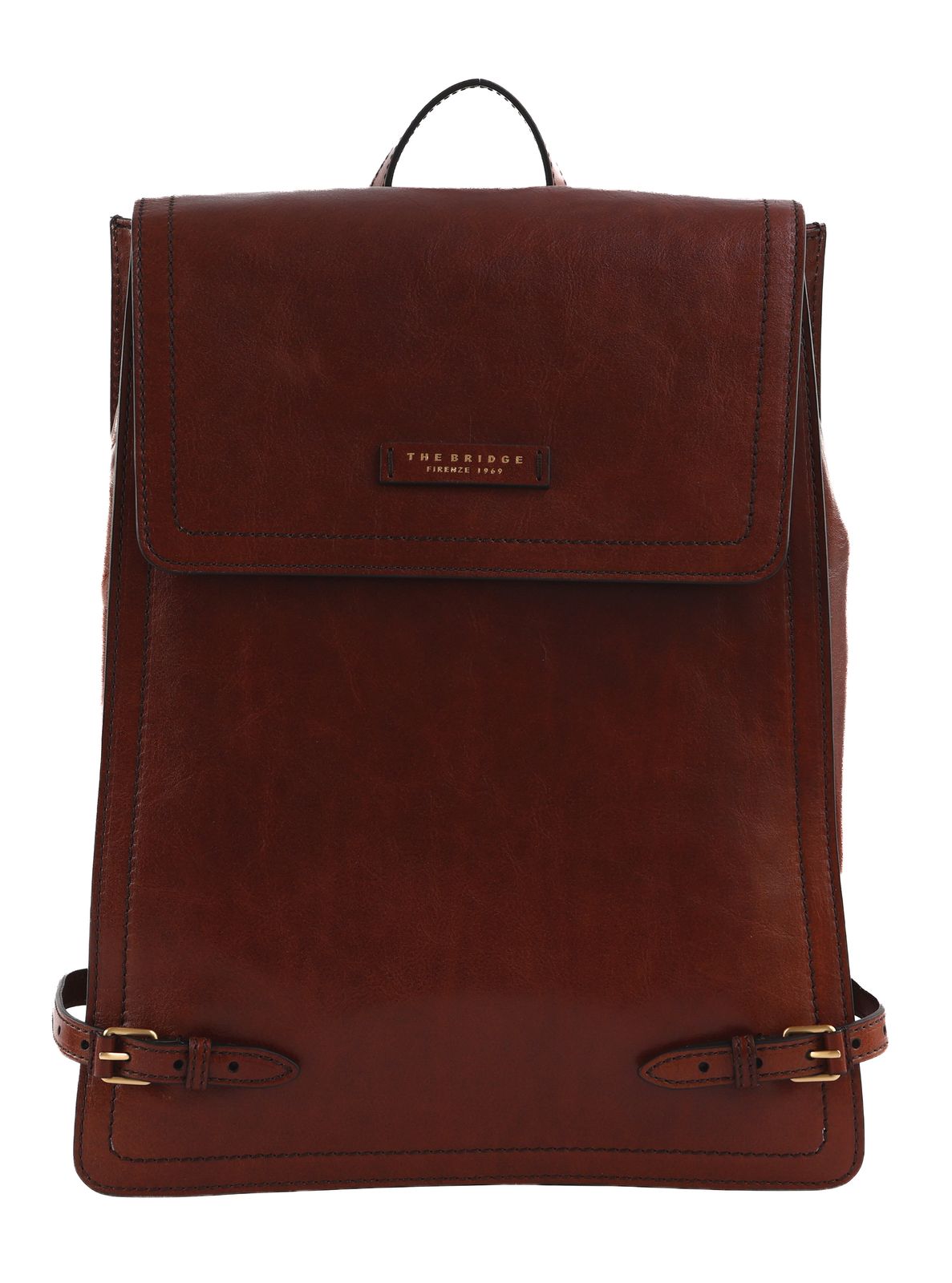THE BRIDGE Monica Backpack Marrone / Oro