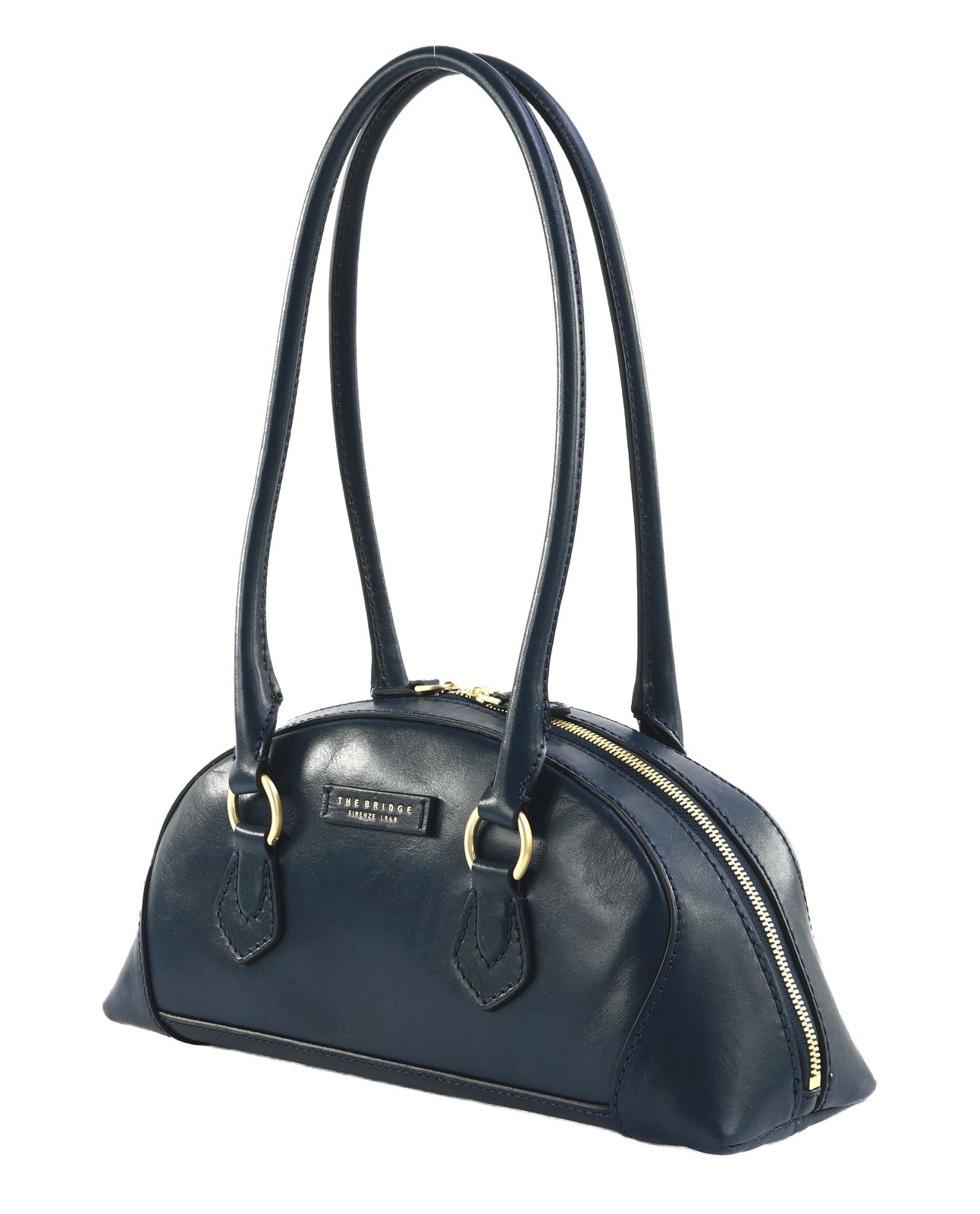 THE BRIDGE Magda Bowling Bag Notte / Oro THE BRIDGE Magda Bowling Bag Notte / Oro
