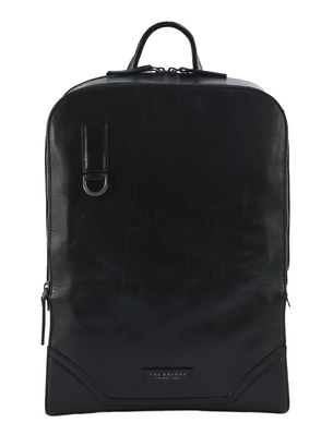 THE BRIDGE Matteo Backpack 2 Zip Nero / Rutenio Scuro