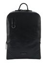 THE BRIDGE Matteo Backpack 2 Zip Nero / Rutenio Scuro THE BRIDGE Matteo Backpack 2 Zip Nero / Rutenio Scuro