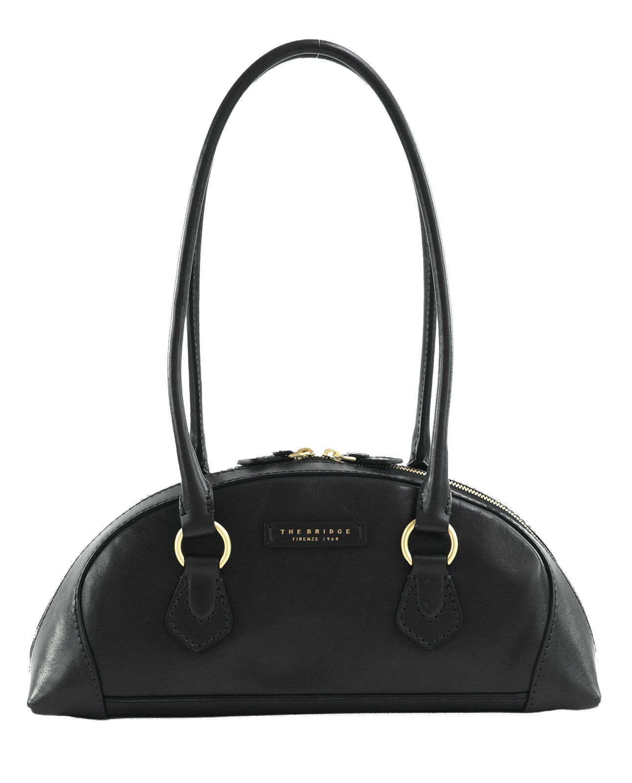 THE BRIDGE Magda Bowling Bag Nero / Oro
