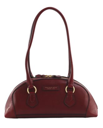 THE BRIDGE Magda Bowling Bag Wine Red / Oro