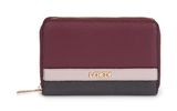 L.CREDI Saina Zip Around Wallet L Cherry Shade mix L.CREDI Saina Zip Around Wallet L Cherry Shade mix