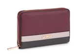 L.CREDI Saina Zip Around Wallet L Cherry Shade mix L.CREDI Saina Zip Around Wallet L Cherry Shade mix