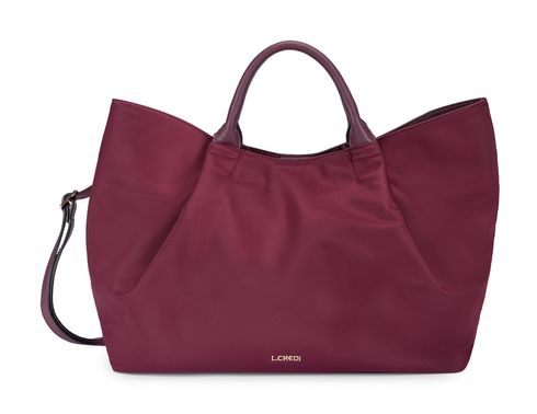 L.CREDI Shaindel Handbag Cherry Shade