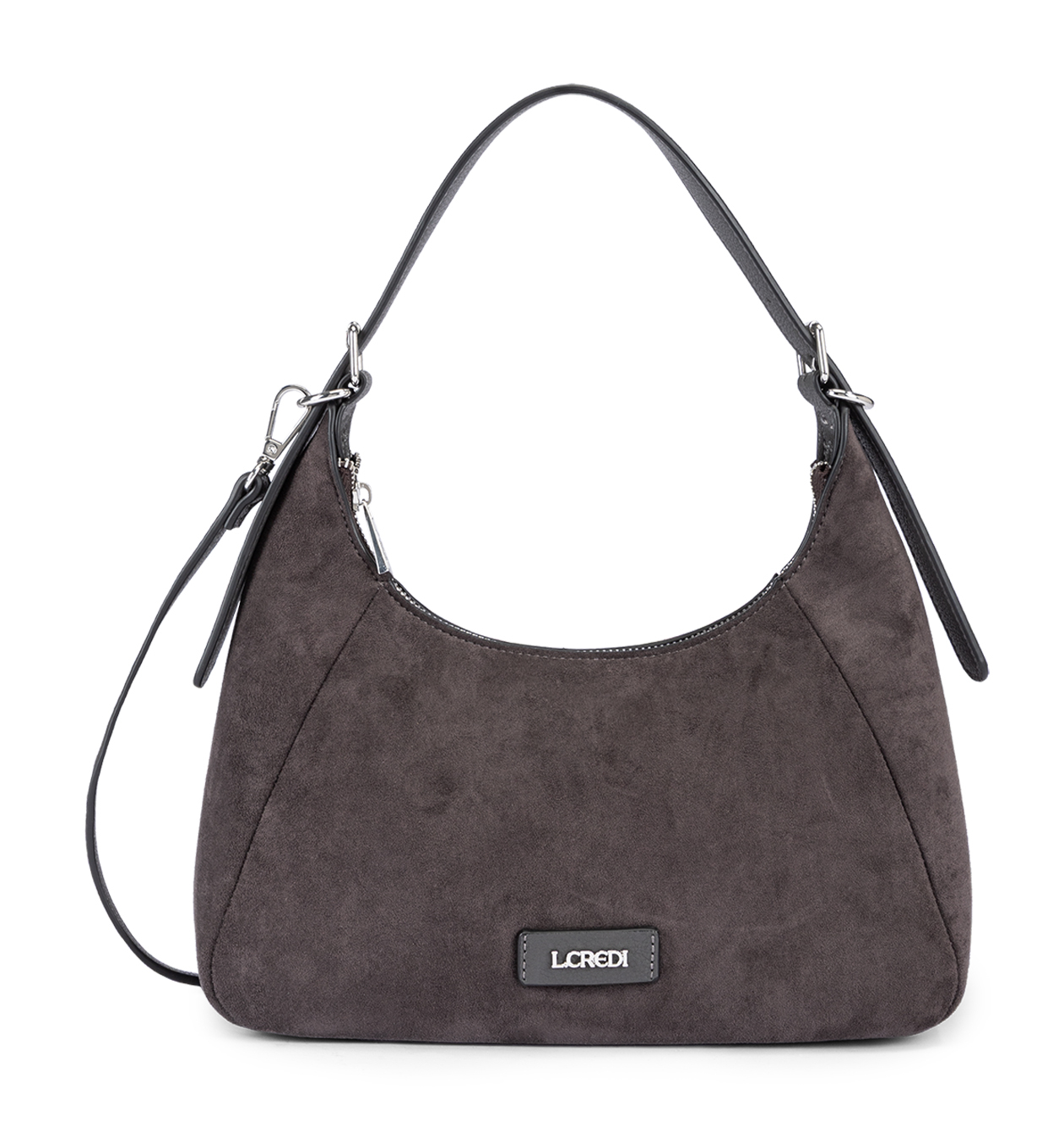 L.CREDI Sophronia Hobo Bag Iron