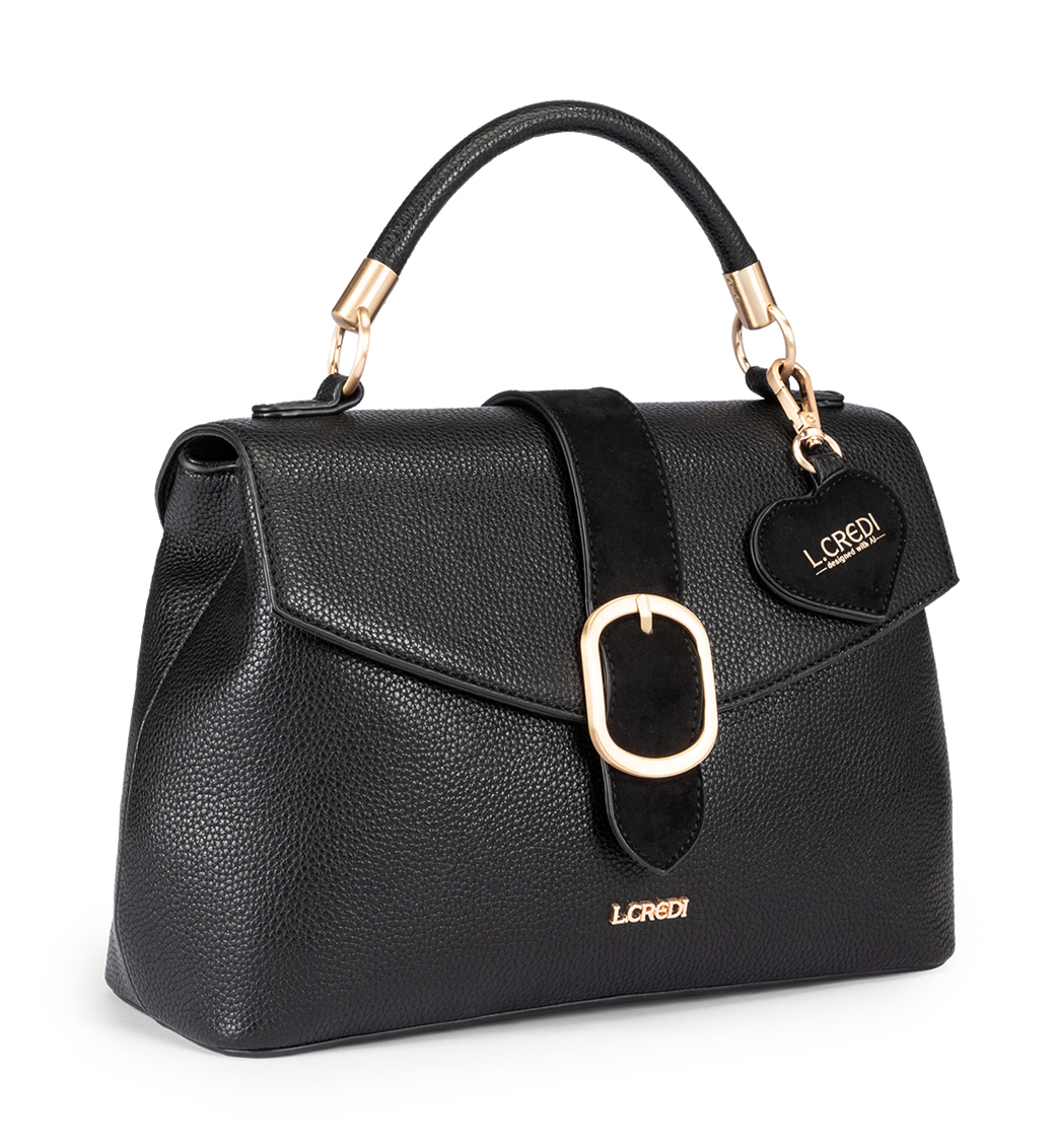 L.CREDI Solenn.ai Handbag Black L.CREDI Solenn.ai Handbag Black