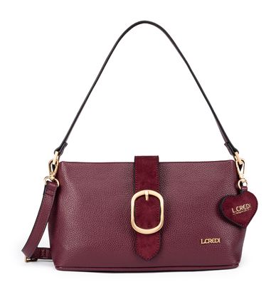 L.CREDI Solenn.ai Crossbody Bag Cherry Shade
