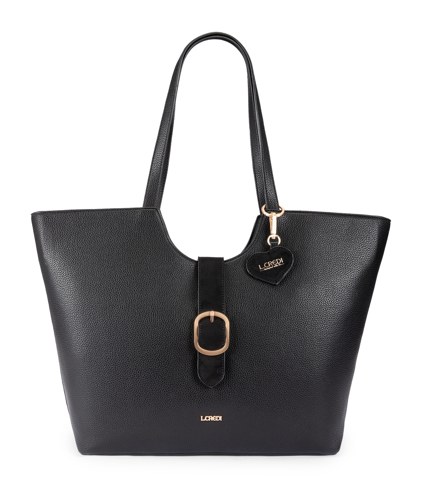 L.CREDI Solenn.ai Shopper Black