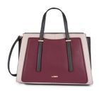 L.CREDI Saina Handbag Cherry Shade mix