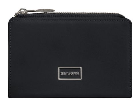 Samsonite Image Leather 360 - L W 8CC+ZIP EXT Wallet Black