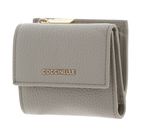 COCCINELLE Metallic Soft Wallet Grained Leather Eucalipto COCCINELLE Metallic Soft Wallet Grained Leather Eucalipto