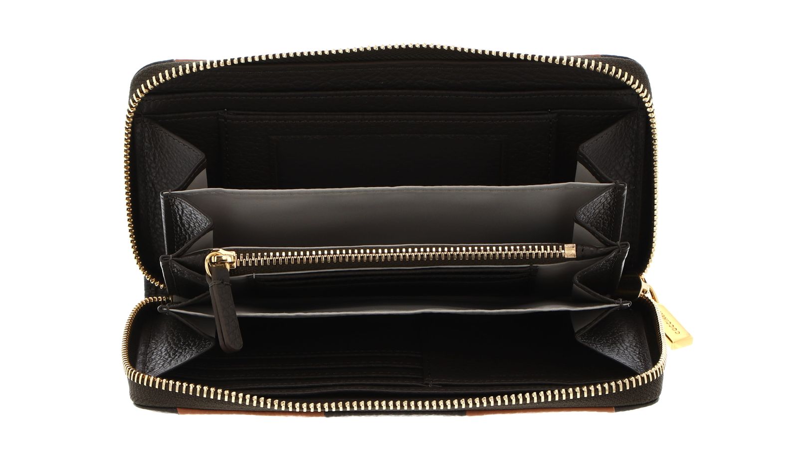 COCCINELLE Metallic Vichy Patch Wallet Mul. Robin / Fango COCCINELLE Metallic Vichy Patch Wallet Mul. Robin / Fango