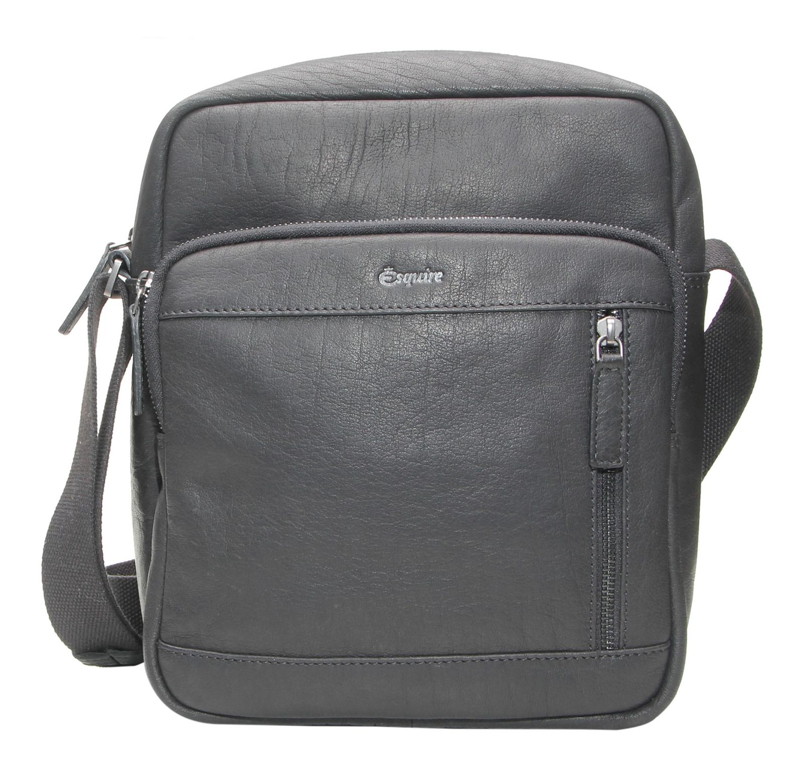 Esquire Buffalo 85 Crossbody Bag Black