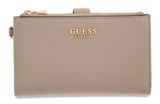 GUESS Amorette SLG Double Zip Organizer Taupe