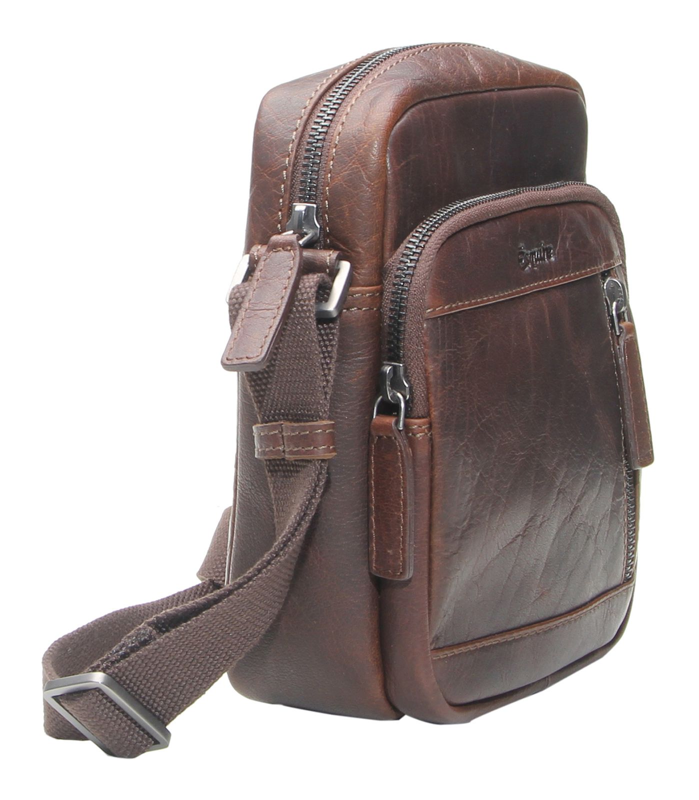 Esquire Buffalo 85 Crossbody Bag Brown Esquire Buffalo 85 Crossbody Bag Brown