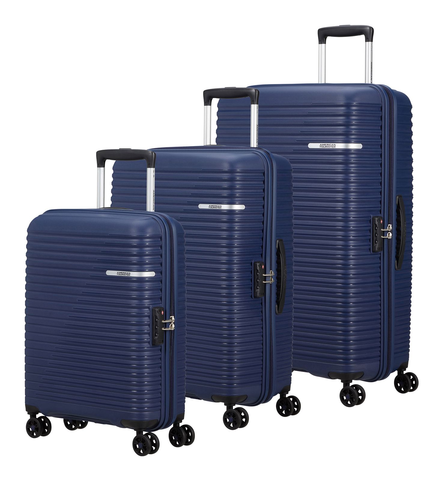 American Tourister Liftoff 3 PC Set A Midnight Blue