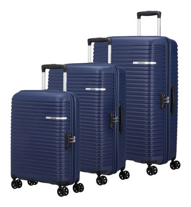 American Tourister Liftoff 3 PC Set A Midnight Blue American Tourister Liftoff 3 PC Set A Midnight Blue