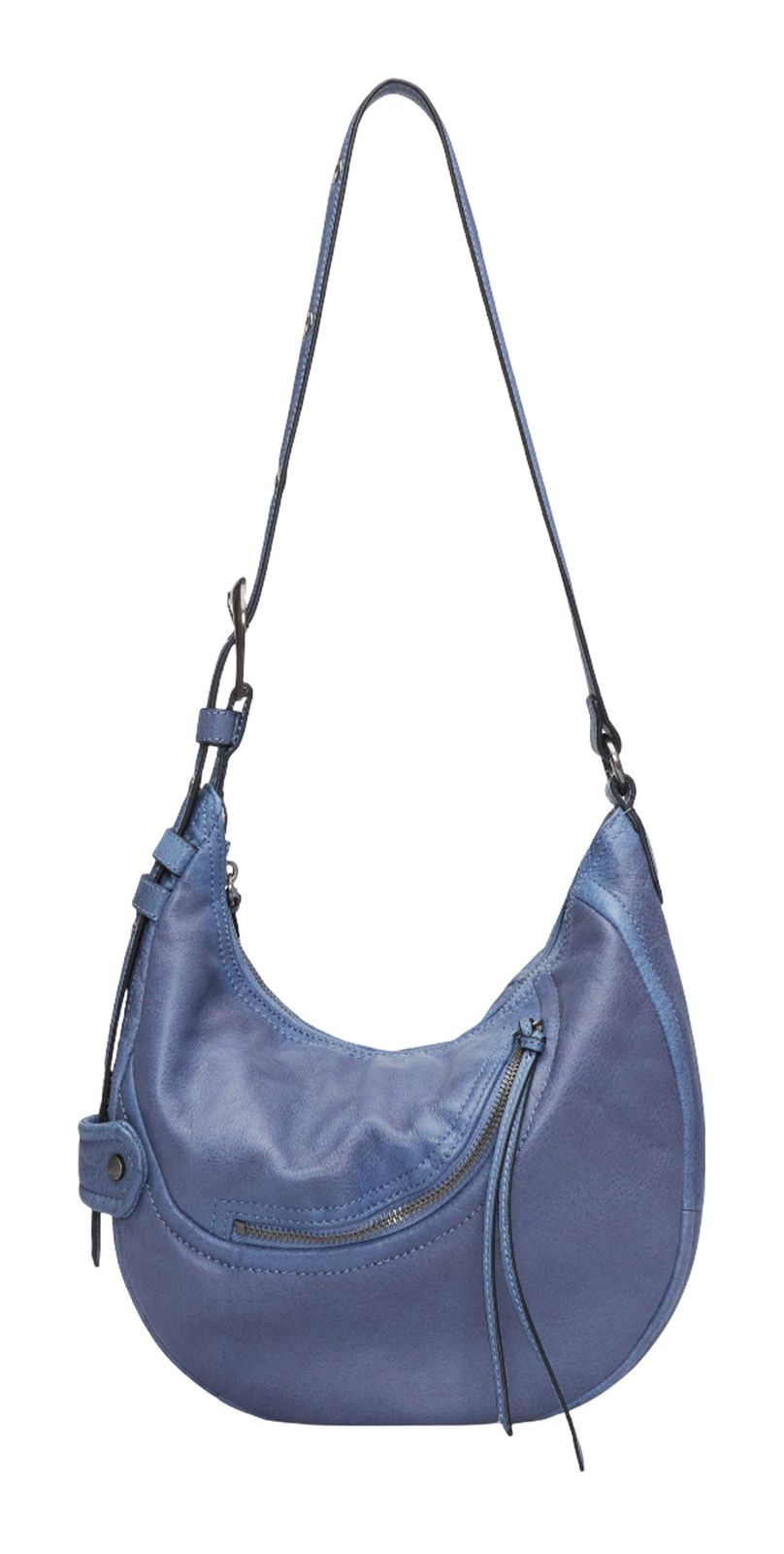 LIEBESKIND BERLIN Luna II Hobo Bag M Flower Blue LIEBESKIND BERLIN Luna II Hobo Bag M Flower Blue