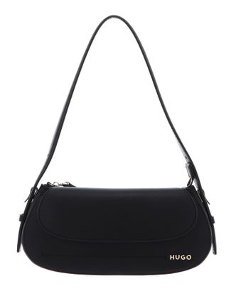 HUGO Yorih Shoulder Flap Bag Black