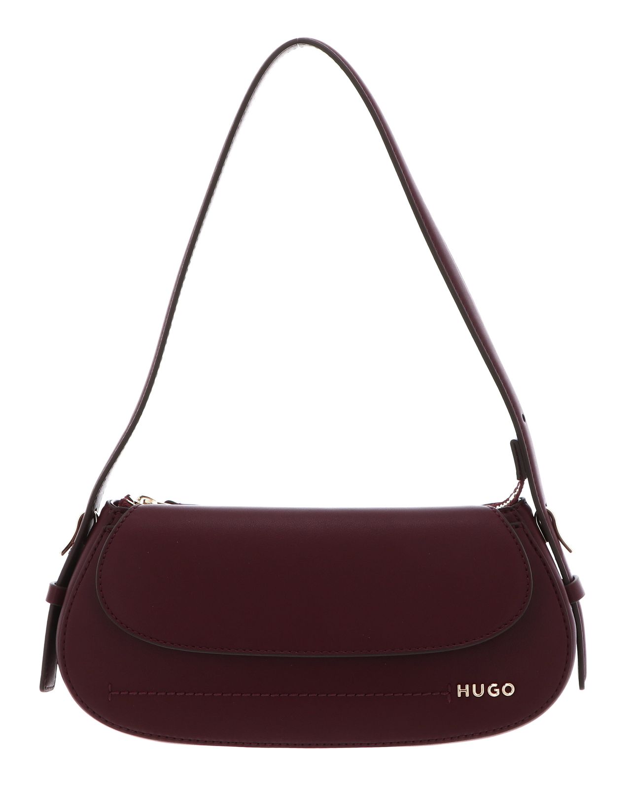 HUGO Yorih Shoulder Flap Bag Open Red