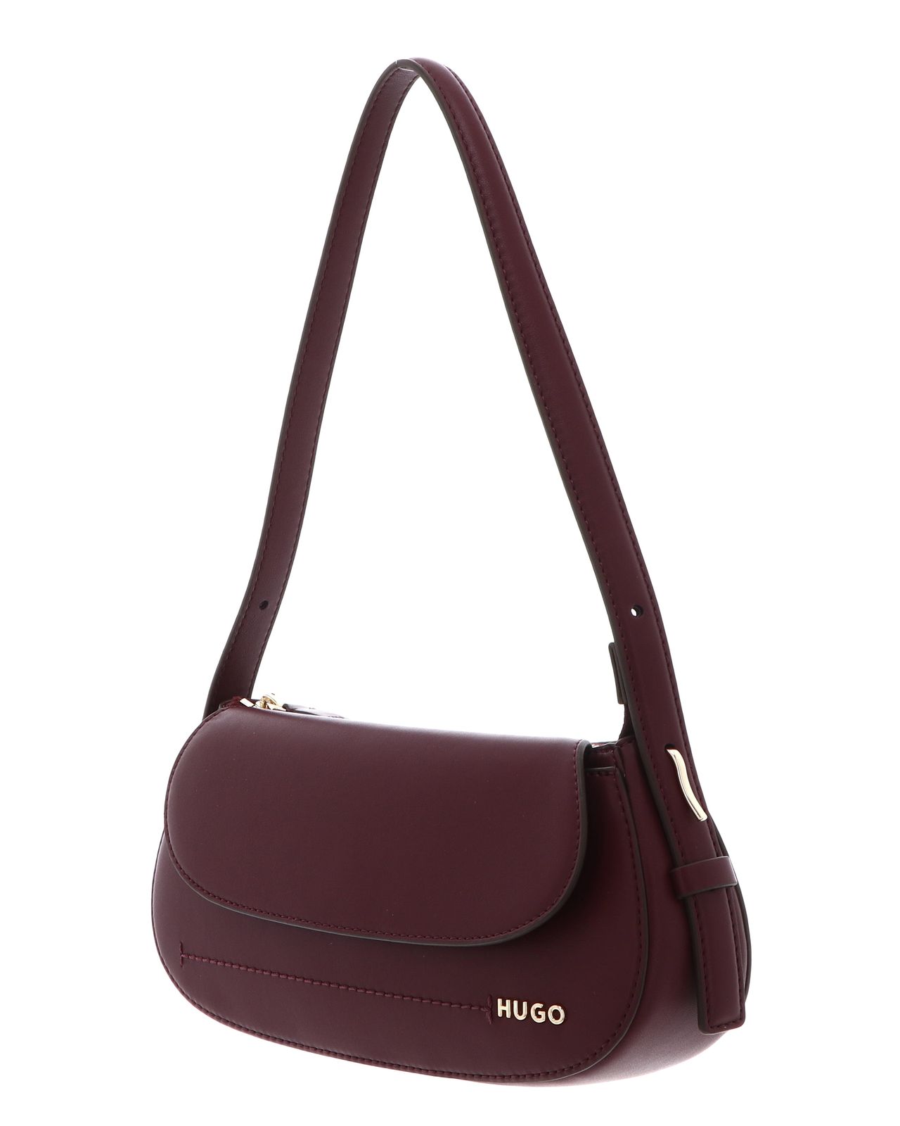 HUGO Yorih Shoulder Flap Bag Open Red HUGO Yorih Shoulder Flap Bag Open Red