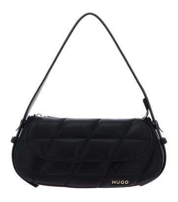 HUGO Yorih Shoulder Flap Bag Black